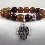 Autumn Agate Enegry Bracel..